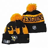 Pittsburgh Penguins Team Logo Knit Hat YD (5)